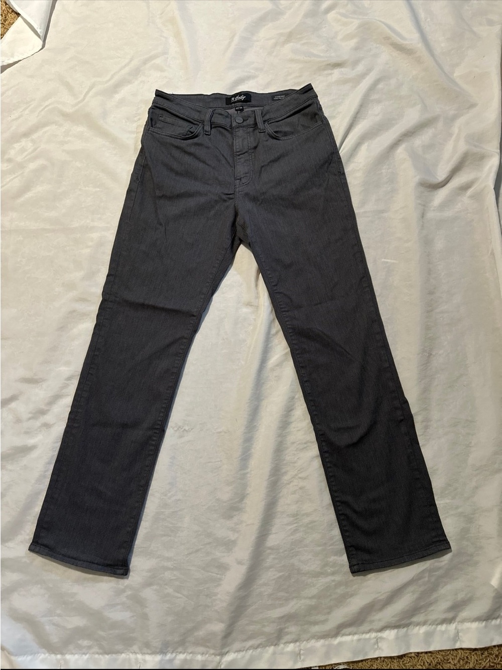 34 Heritage Charisma Classic Gray Jeans 33x32